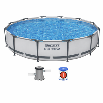 FRAME POOL 366 X 76 CM (POOL, FILTER PUMP)