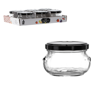 GLASS JAR 120 ML