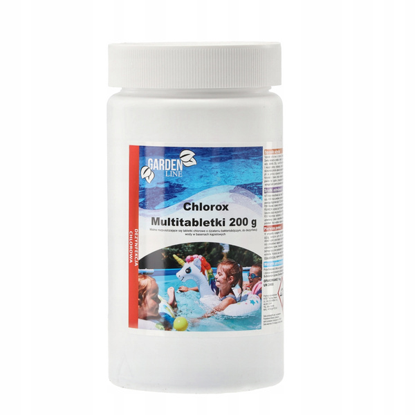 CHLOROX MULTITABLETE 200G-1KG*9389