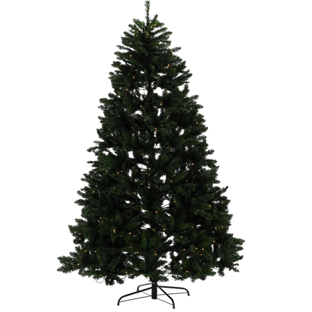 UMELÝ STROMČEK 210 CM - ZELENÝ LED *9032