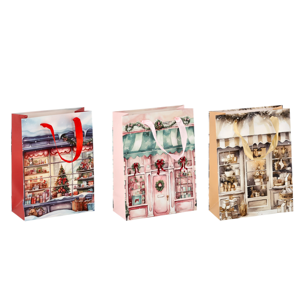 CHRISTMAS GIFT BAG - GIFTS 18 x 24 x 8 CM