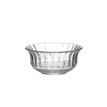 GLASS SALAD BOWL 11.6 CM / 260 ML CRYSTAL PACK=6PCS