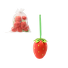 SET OF 9 EASTER DECORATIONS - EGGS - STRAWBERRIES 4 x 6 CM