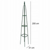 Garden Pergola Pyramid 31 x 31 x 200 CM (+ ANCHORS)