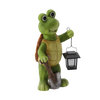 GARDEN FIGURINE – TURTLE WITH LANTERN 20,7 X 17 X 42,5 CM LED