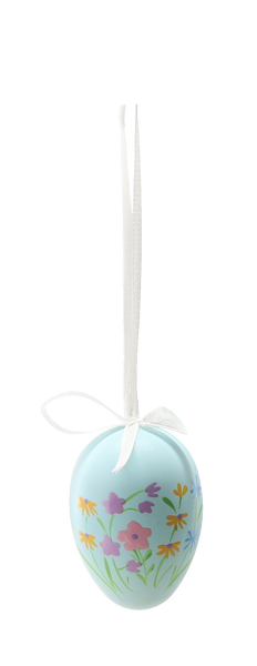 KPL. 6 JAJEK WIELKANOCNYCH 6 CM W KWIATY MIX WZORÓW TUBA *9489