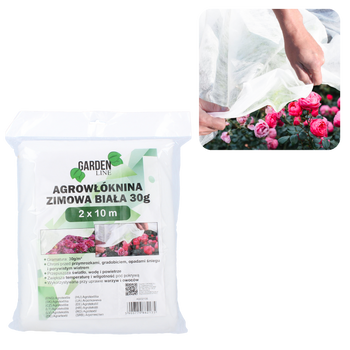 AGROWLÓKMINA 2 x 10 M ZIMOVÁ/JARÁ BIELA 30g *2135