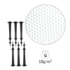 BIRD PROTECTION NET 10X20M (18G/M2) + 20 PLASTIC PEGS
