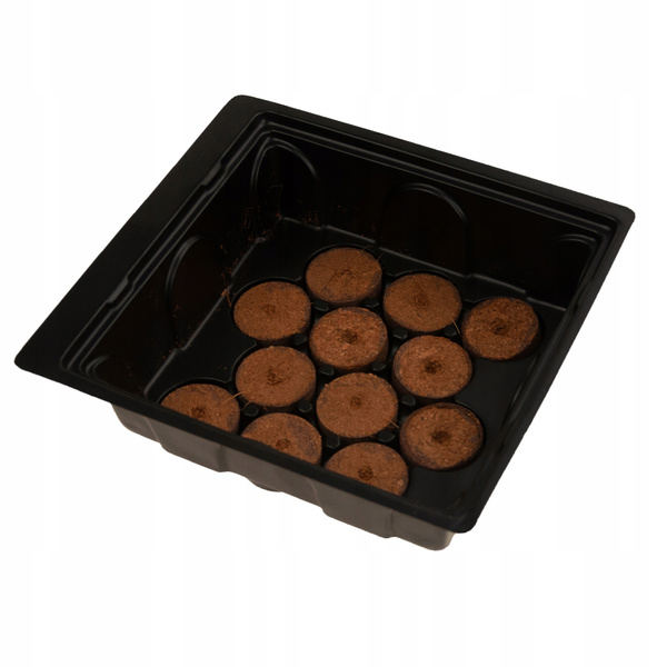 SEED STARTING KIT (MINI GREENHOUSE + 12 PEAT DISCS) 