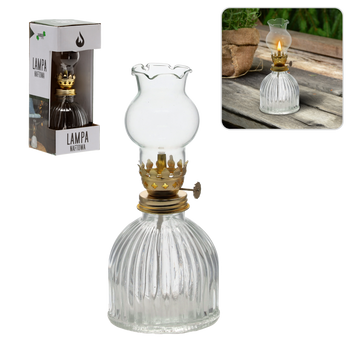 OIL LAMP 7,7 X 7,7 X 17,5 CM