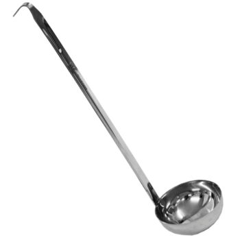 STAINLESS STEEL LADLE 44 CM