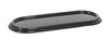 ZNICZÓWKA OWALNA 44 CM  GRAFIT METALIK *5036*