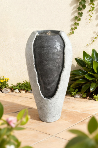 FONTAÎNĂ DE GRĂDINĂ VAZĂ 36 X 38 X 76 CM LED *9724