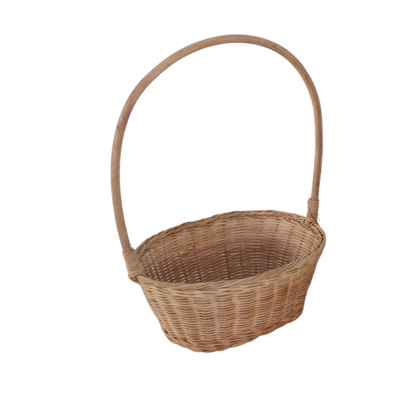 BASKET WITH HANDLE 27 x 20 x 11/36 CM