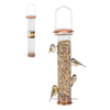 BIRD FEEDER FOR SEEDS - COPPER 9 X 39 CM