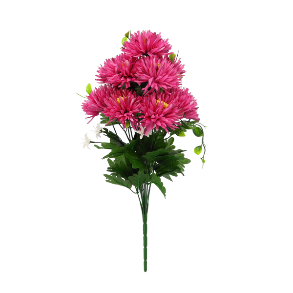 ARTIFICIAL BRANCH - CHRYSANTHEMUM ASSORTED COLOURS