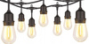 ZÁHRADNÁ GIRLANDA 230 V DĹŽKA 3 + 7 M FILAME 10 LED TEPLÁ BIELA S DRŽIAKMI *1243
