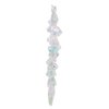 ORNAMENT DE CRĂCIUN SOPL OPALIZAT 15 CM *5911