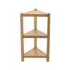 CORNER BAMBOO SHELF 3-LEVEL 34X34X60 CM