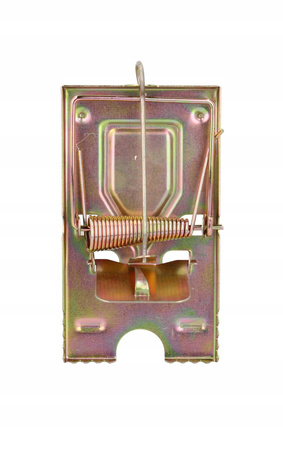 LAPKA NA MYŠI METAL 9 x 5 CM balenie=36ks *3491