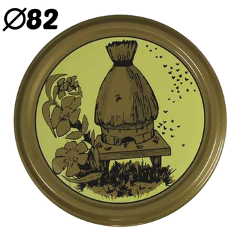 SET OF 10 LIDS DIA 82 6Z OLD COTTAGE