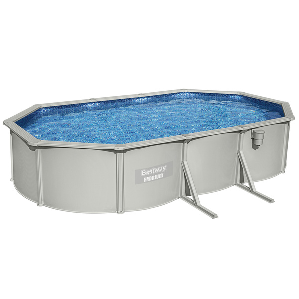 PISCINĂ CADRU 6,10m x 3,60m x 1,2m (PISCINĂ, POMPĂ FILTRU, SCARA, PARDOSEALĂ) *6712