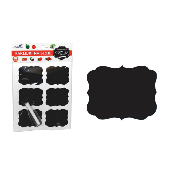 OBLONG STICKER SIZE: 6,5 x 5,5 CM