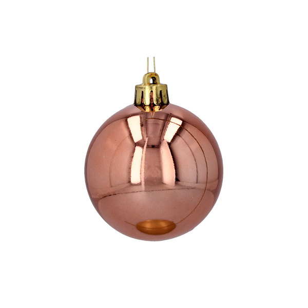 KPL. 12 BOMBEK 6 CM OLIWKOVÝ/ měděný/ grafitový mix vzorů *7627