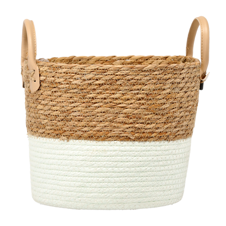 COS PLECAT 26 x 23 x 22/27 CM DIN IARBA MARINA *9326