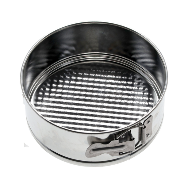 EMBOSSED CAKE TIN FI 18CM