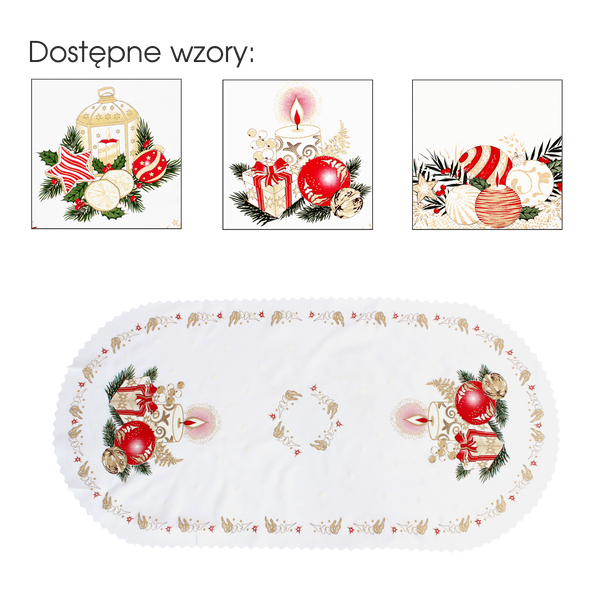 Servetă 50*100 Ambalaj. 1 buc V Christmas *4327