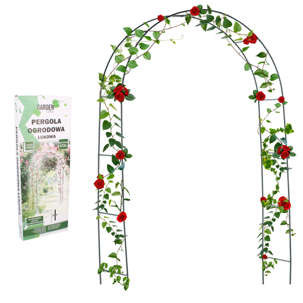 Garden Pergola 140 x 38 x 240 CM (+ ANCHORS)