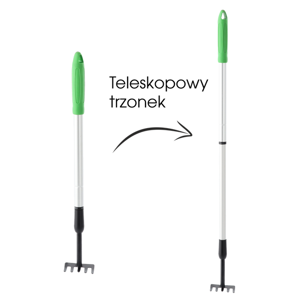 GRABIE Z TRZONKIEM TELESKOPOWYM 66,5-99 CM *6797