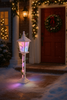 CHRISTMAS WHITE LED LANTERN 19 x 19 x 85 CM