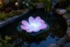 FLOATING LILY SOLAR LAMP 18 x 18 x 6 cm MULTICOLOR