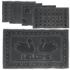 RECTANGULAR RUBBER DOORMAT 40X60