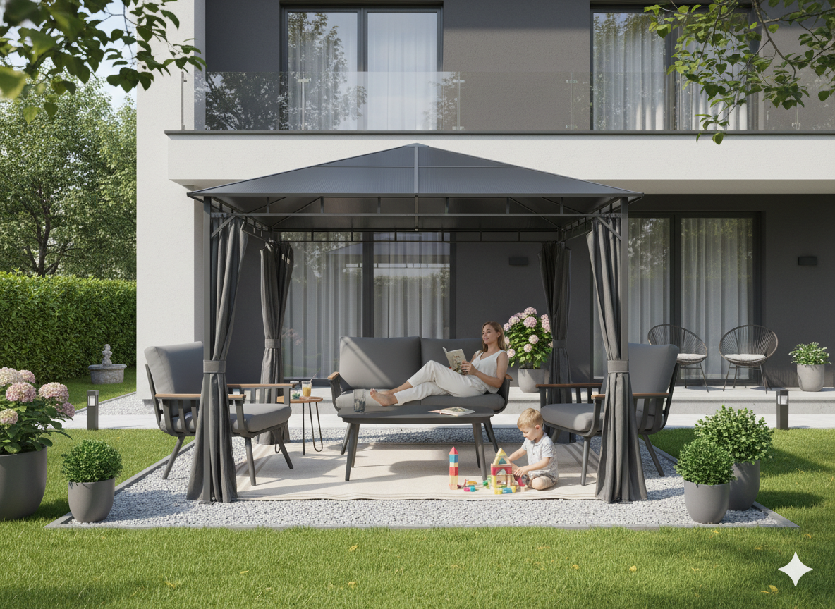 ALTANA PAWILON OGRODOWY Z ZASŁONAMI BOCZNYMI - SZARY 3 x 3 M pol_pl_ALTANA-PAWILON-OGRODOWY-Z-ZASLONAMI-BOCZNYMI-SZARY-3-x-3-M-0074-8982_8