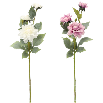 ARTIFICIAL FLOWER 50 CM MIXED 2 COLOURS