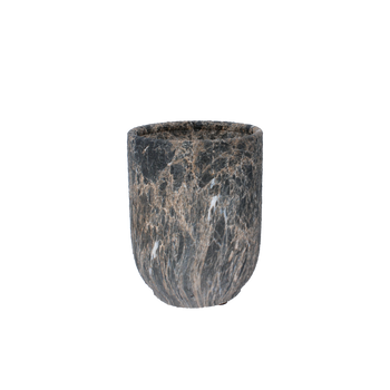 Vază ceramică pentru ghiveci 19 x 19 x 24,5 CM efect de marmură *5726