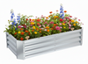 GRZĄDKA WARZYWNO-KWIATOWA 120 X 60 X 30 CM PROSTOKĄTNA OCYNK