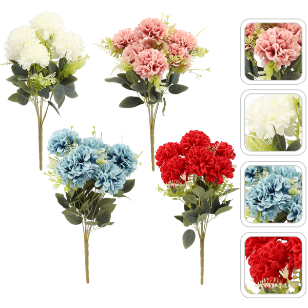 RAMĂ URECHIE - BUCHE DE 7 FLORI 42 CM MIX DE CULORI *4106