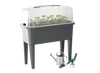 GREENHOUSE TABLE WITH LID 76 x 38 x 83 CM GREY