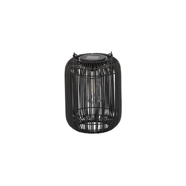 SOLAR LANTERN BLACK 24 CM