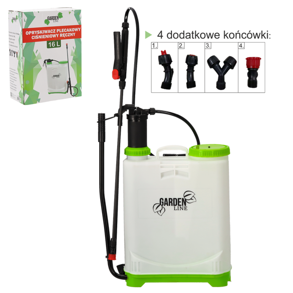 PULVERIZATOR MANUAL PENTRU RÂNDURI 16 L 