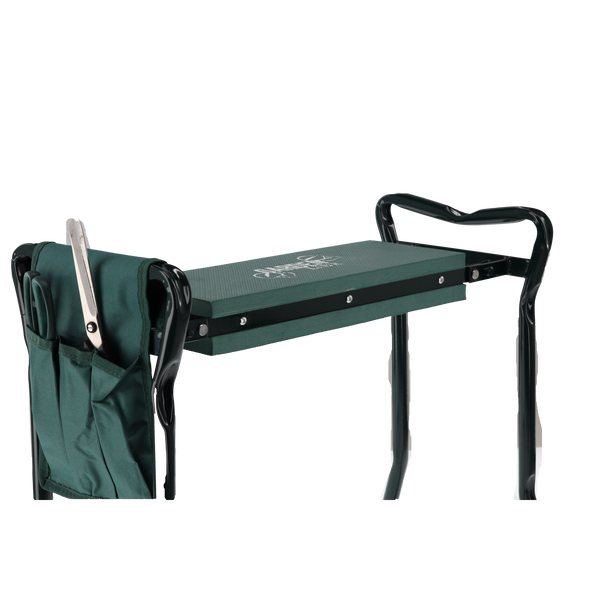 TABORET-KLĘCZNIK OGRODOWY ZIELONY 59 x 27,5 x 49 CM *3632