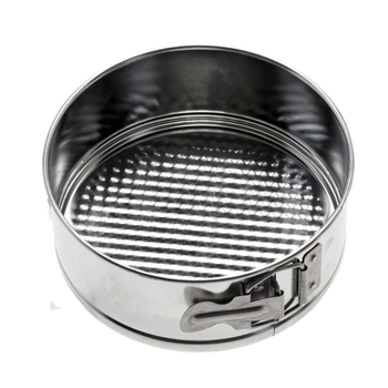 EMBOSSED CAKE TIN FI 18CM