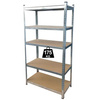 REGAŁ 5-POZIOMOWY 180 x 90 x 40 CM UDŹWIG PÓŁKI: 175 KG *0878