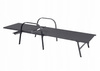 GARDEN LOUNGER 195x69x94cm DARK GREY *6111