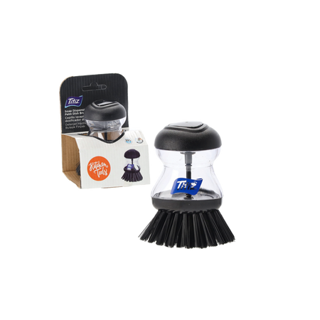 DISH BRUSH WITH DISPENSER