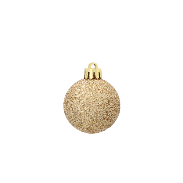 SET OF 19 BAUBLES RED/GOLD/SILVER